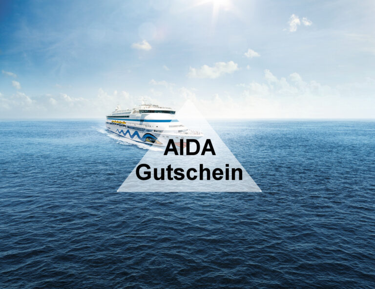 AIDA Gutschein: 100€ auf die nächste Kreuzfahrt sparen