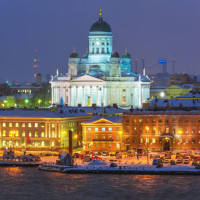 Finnland Helsinki Altstadt