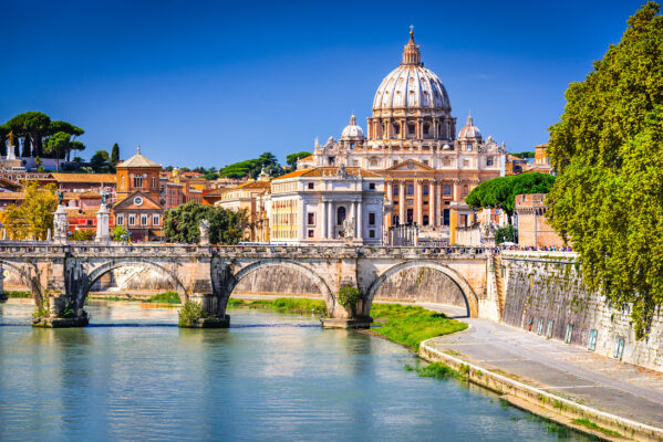 Italien Rom Petersdom Fluss