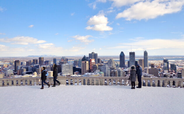 Kanada Montreal Winter