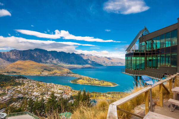 Neuseeland Queenstown Aussicht