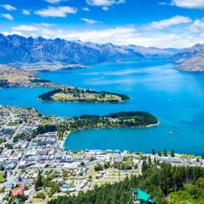 Neuseeland Queenstown oben