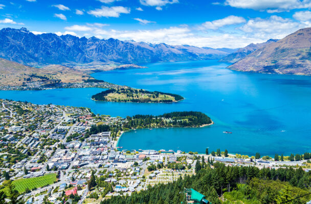 Neuseeland Queenstown oben