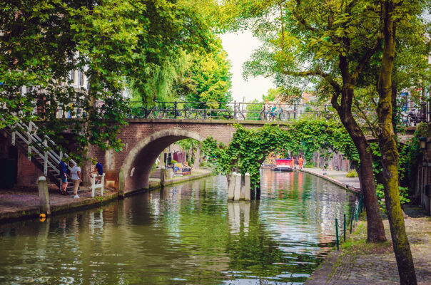 Niederlande Utrecht Brücke