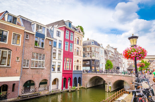 Niederlande Utrecht Gracht