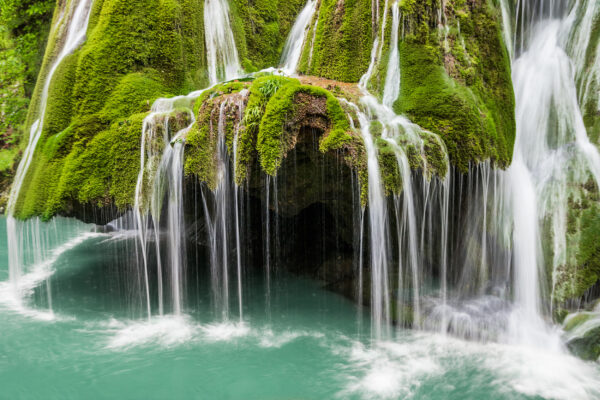 Rumänien Wasserfall Moos