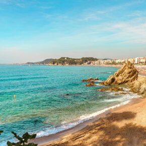 Spanien Costa Brava Lloret Strand