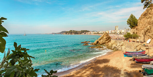 Spanien Costa Brava Lloret Strand