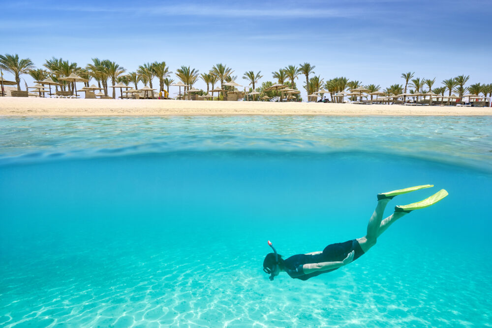 Ägypten Marsa Alam Taucher