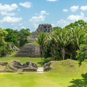 Belize Xunantunich Maya-Ruinen