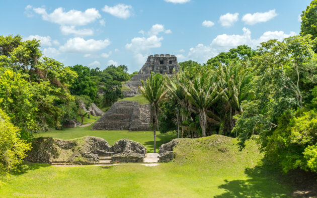 Belize Xunantunich Maya-Ruinen