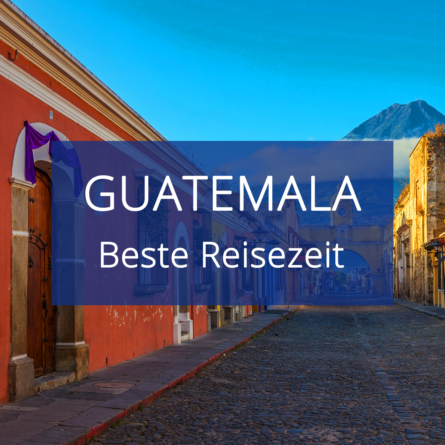 Beste Reisezeit für Guatemala Temepraturen & Klima