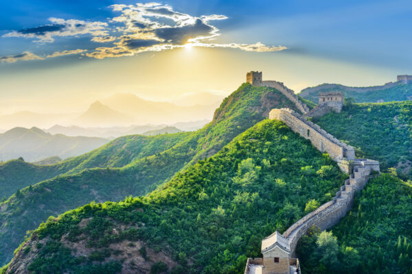 China Peking Mauer Ausblick