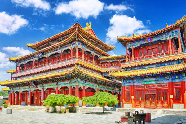 China Peking Yonghegong Tempel
