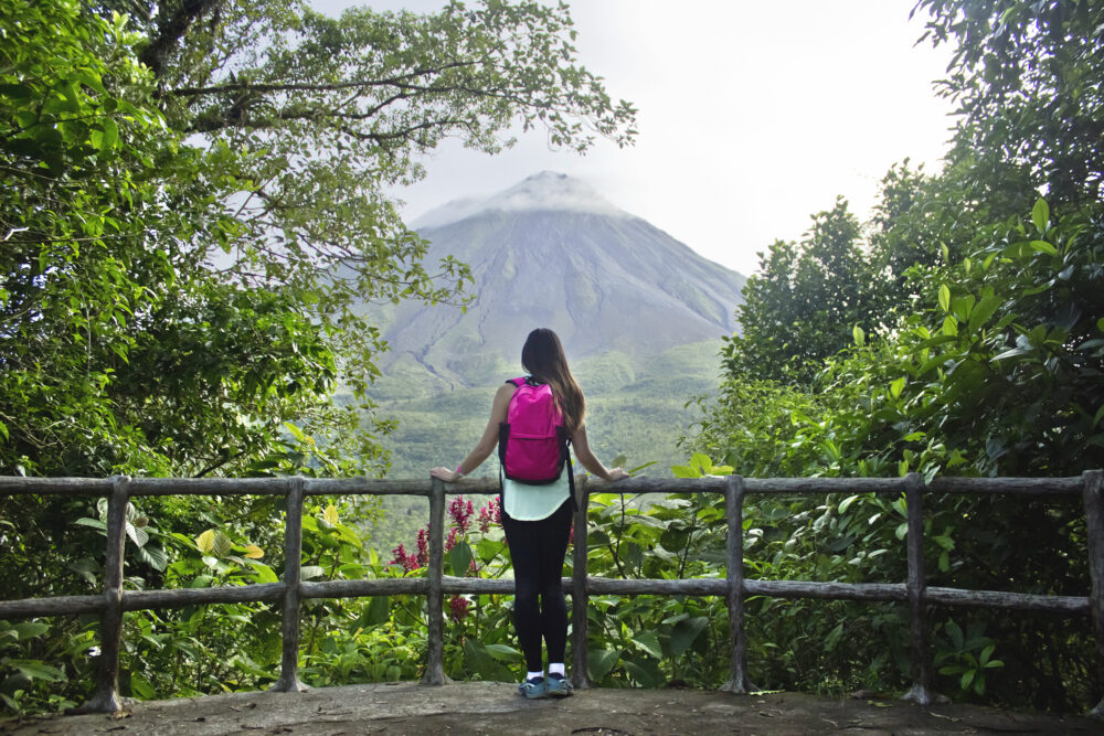 Costa Rica Vulkan Arenal Aussicht