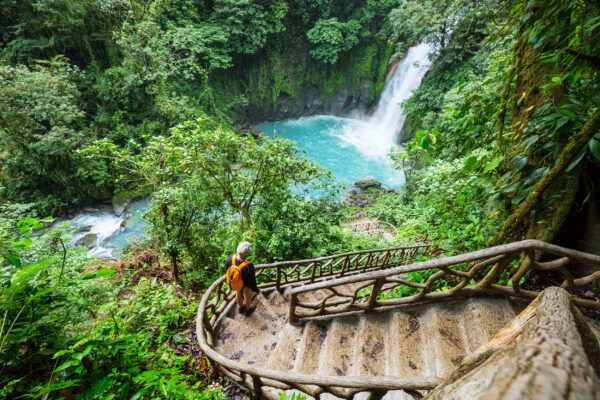 Costa Rica Wandern Wasserfall