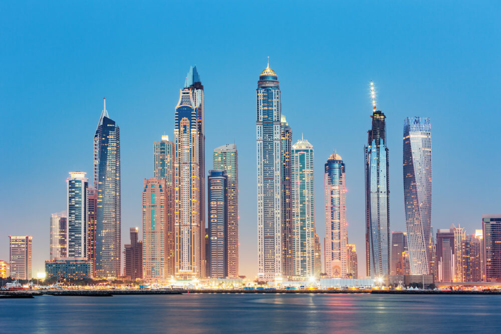 Dubai Marina Skyscrapers