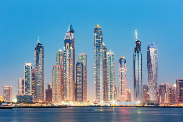 Dubai Marina Skyscrapers