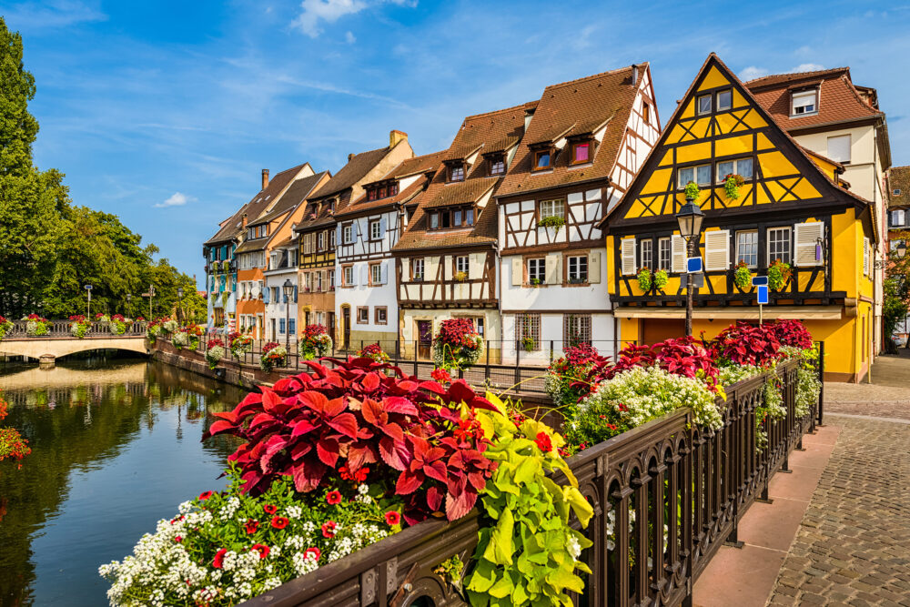 Frankreich Elsass Colmas Frühling