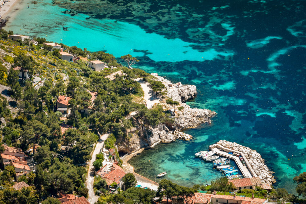 Frankreich Marseille Calanque Sormiou