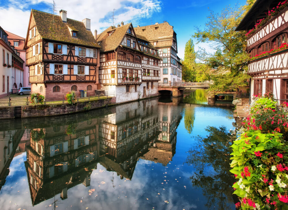 Frankfreich Straßburg Petite France