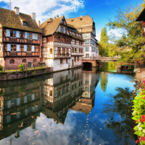 Frankfreich Straßburg Petite France