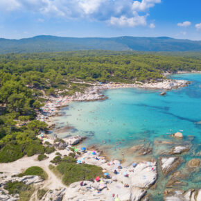 Griechenland Chalkidiki Sithonia Strand