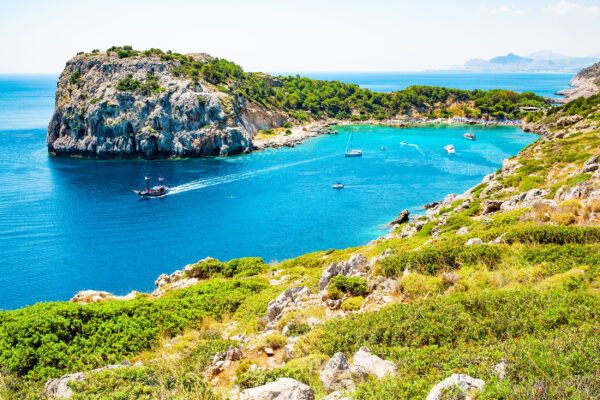 Griechenland Rhodos Anthony Quinn Bay