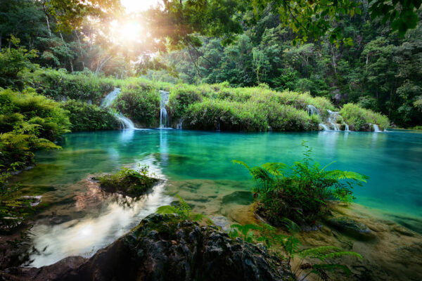 Guatemala Cascades Nationalpark Semuc Champey