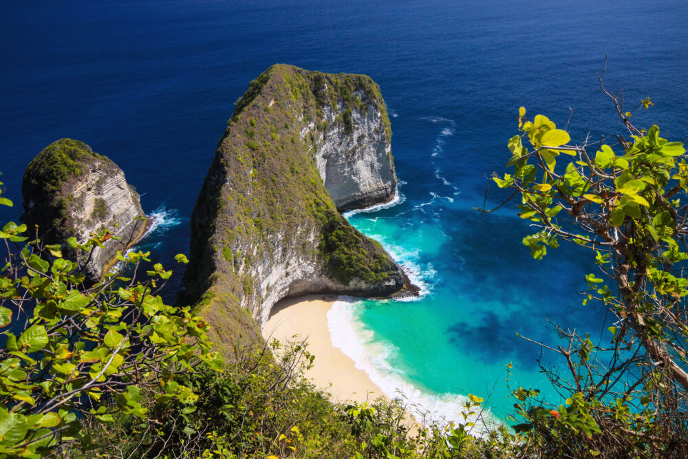 Indonesien Bali Nusa Penida Fels