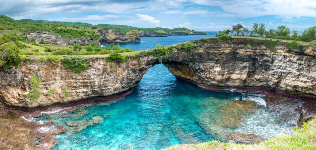 Indonesien Bali Nusa Penida Fels