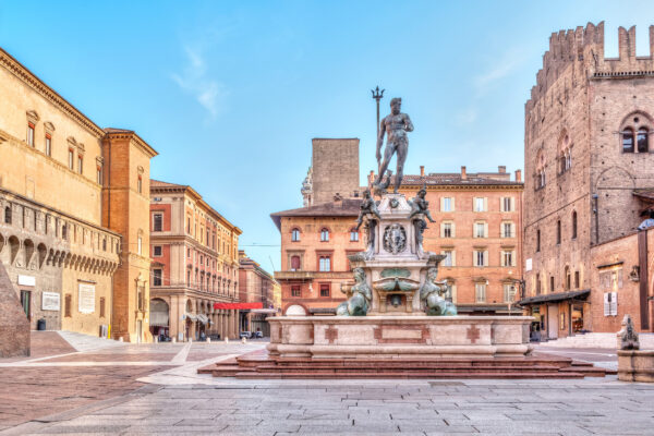 Italien Bologna Piazza del Nettuno