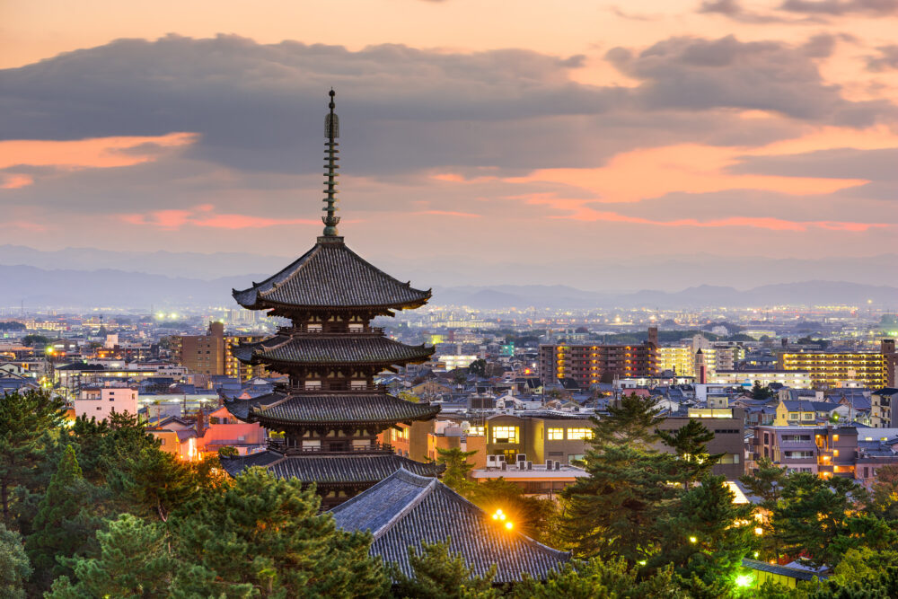 Japan Nara Skyline