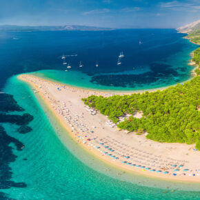 Kroatien Brac Zlatni Rat Beach