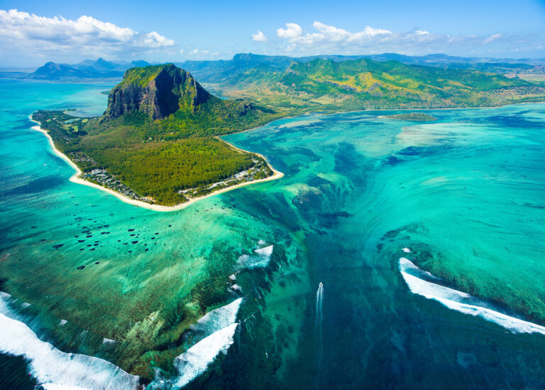 Mauritius Island Le Morne Brabant Mountain
