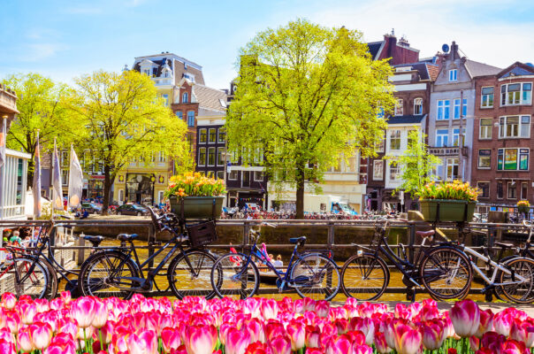 Niederlande Amsterdam Brücke