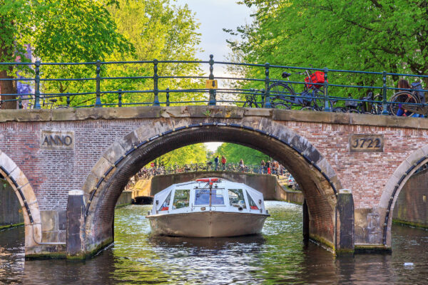Niederlande Amsterdam Kanal