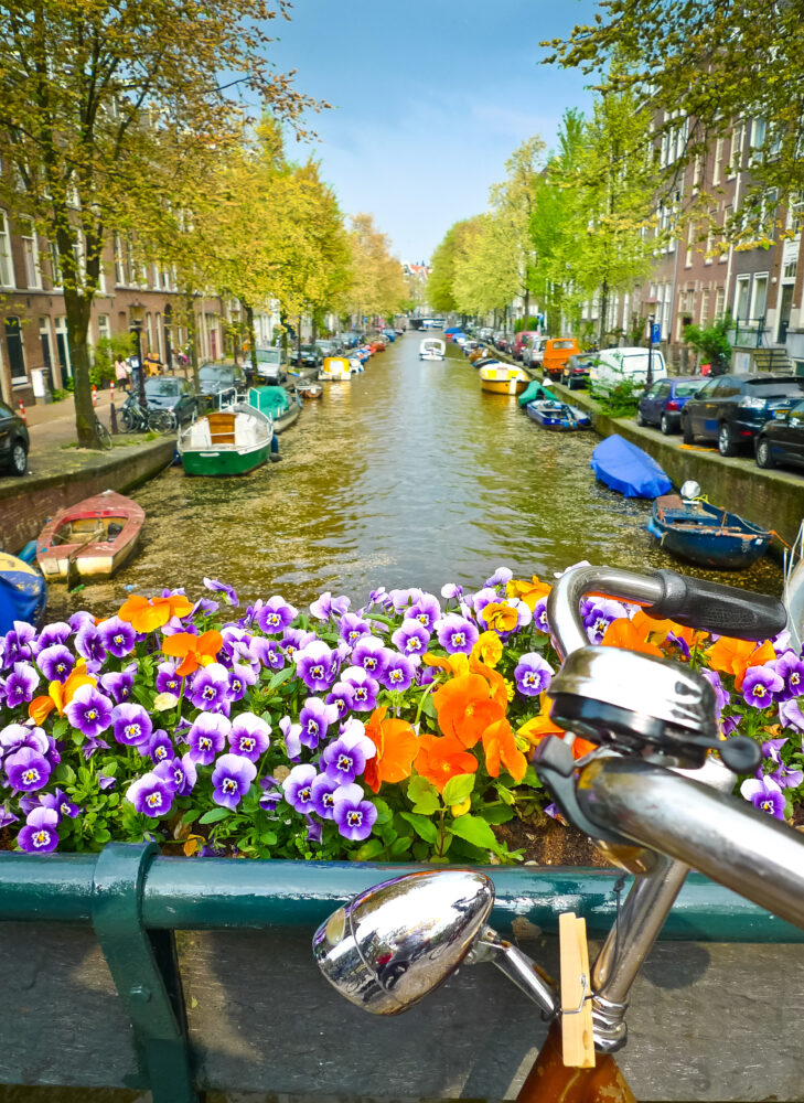 Niederlande Amsterdam Kanal