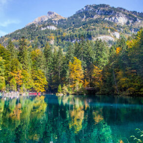 Schweizer Juwel Blausee: 2 Tage übers Wochenende mit Hotel in See-Nähe & Frühstück nur 57€ Schweizer Juwel Blausee: 2 Tage übers Wochenende mit Hotel in See-Nähe & Frühstück nur 57€