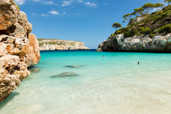 Spanien Mallorca Calo Des Moro Strand