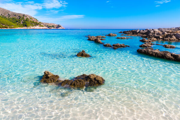 Spanien Mallorca Cala Agulla Strand