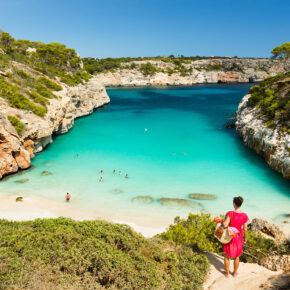 Spanien Mallorca Strand Calo Des Moro