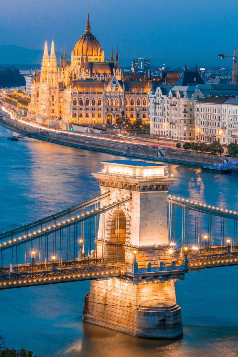 Ungarn Budapest Danube Fluss Ausblick