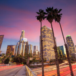 USA Los Angeles Skyline