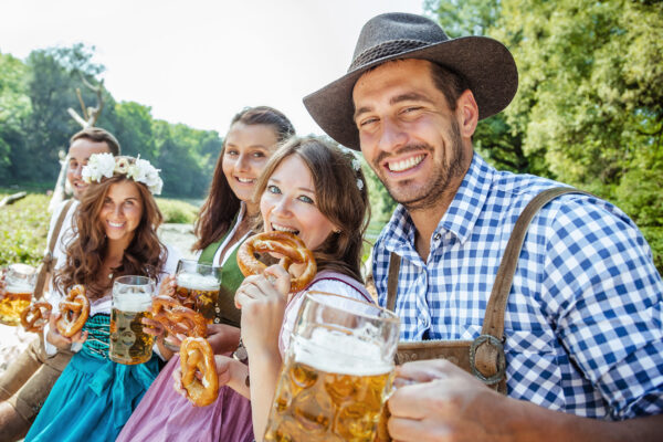 Deutschland Bayer Bier Freunde