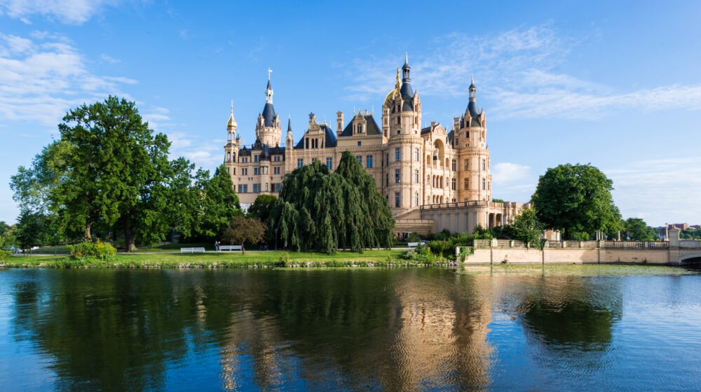 Deutschland Mecklenburgische Seenplatte Schweriner See