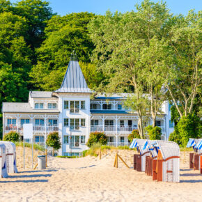 Deutschland Rügen Binz Strand