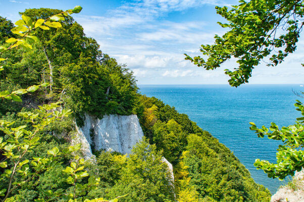 Deutschland Rügen Kalkstein