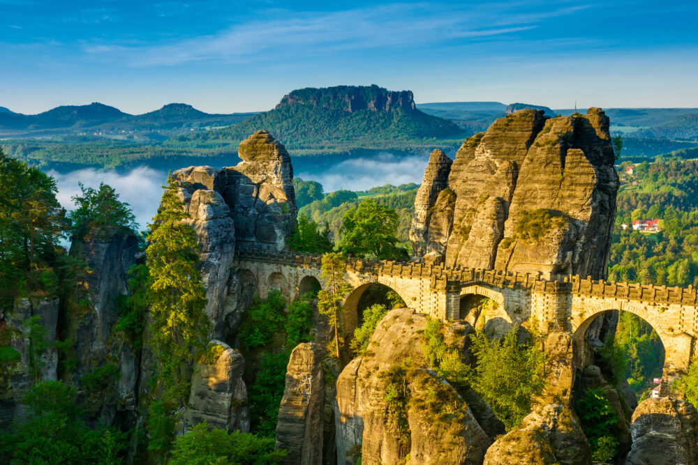 Deutschland Sächsische Schweiz Bastei