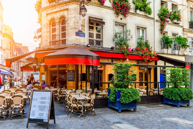 Frankreich Paris Cafe